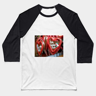 Gingerbread Hearts Baseball T-Shirt